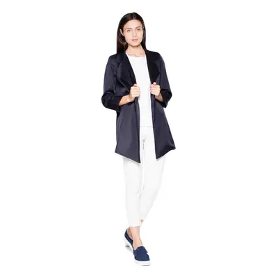 Venaton Woman's Coat VT039 Navy Blue