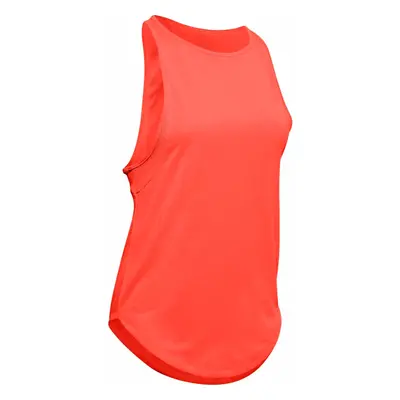 Women's Under Armour Whisperlight Mesh Tank Orange Tank Top