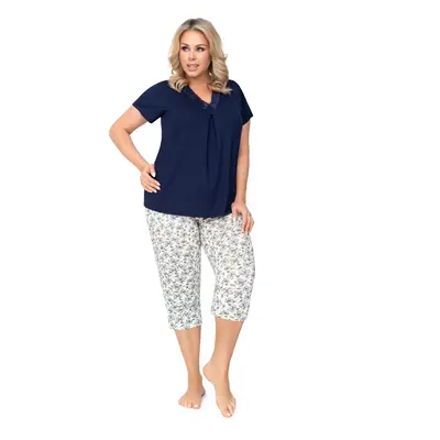 Aria Pyjamas Plus Dark Blue Navy