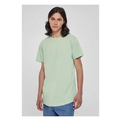 Shaped long t-shirt vintagegreen