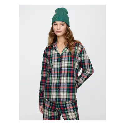 GAP Oversize poplin pajama shirt - Women's