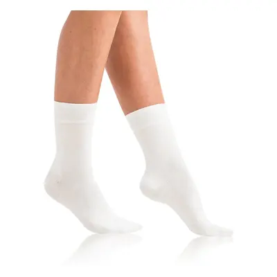 Bellinda COTTON MAXX LADIES SOCKS - Women's cotton socks - white