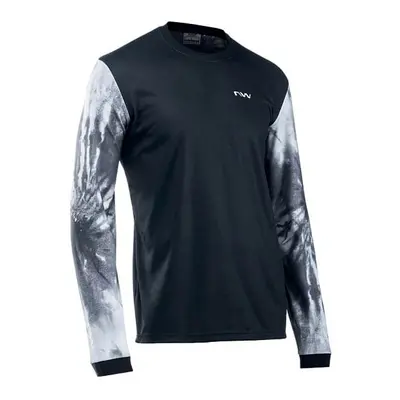 Men's NorthWave Enduro Jrs Ls Black/Anthracite Cycling Jersey