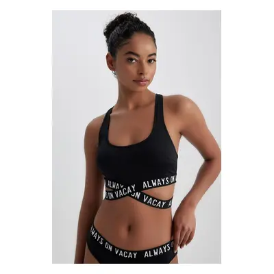 DEFACTO Fall In Love Regular Fit Bikini Top