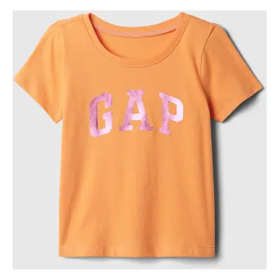 GAP Kids ́s T-shirt with metallic logo - Girls