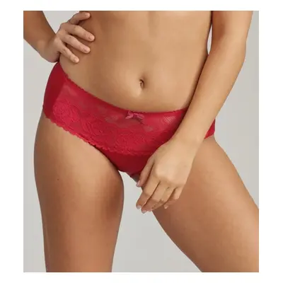 PLAYTEX FLOWER ELEGANCE MIDI BRIEF - Women's lace panties - red