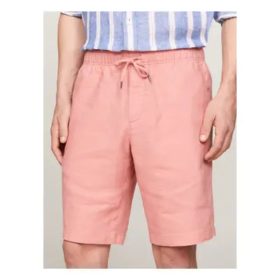 Pink men's linen shorts Tommy Hilfiger - Men