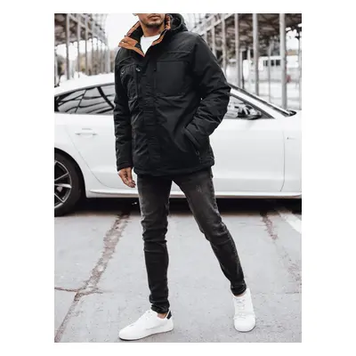 Men's Black Winter Dstreet Jacket