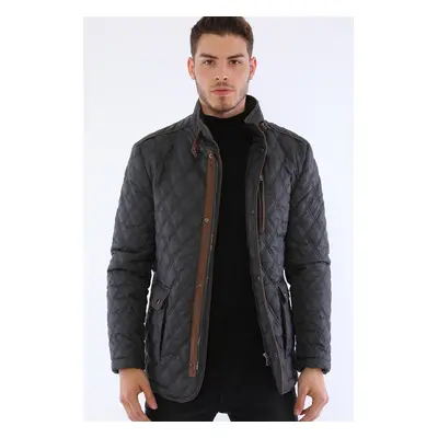 K8613 DEWBERRY COAT-ANTHRACITE