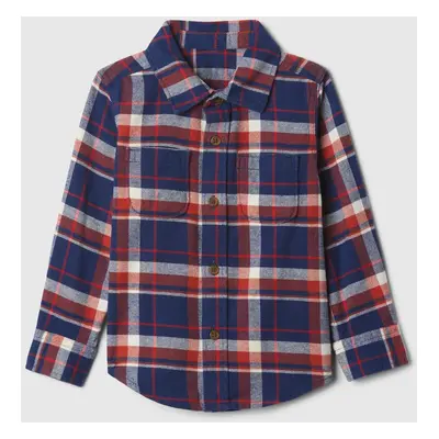 GAP Baby flannel checkered shirt - Boys