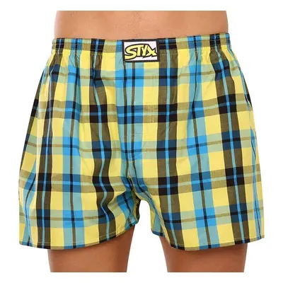 Men's briefs Styx classic rubber multicolored