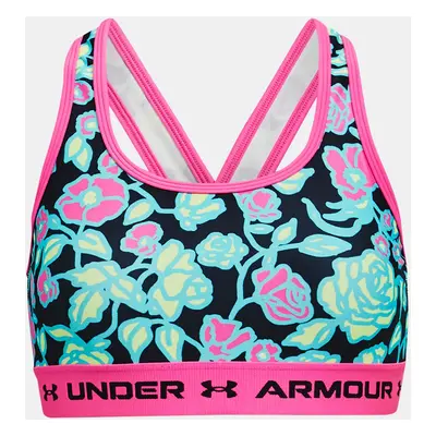 Under Armour Bra G Crossback Mid Printed-BLK - Girls