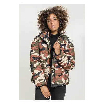 Women's Boyfriend Camo Puffer Jacket rustycamo