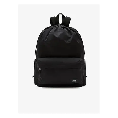 Black Men's Backpack VANS Old Skool Cinch - Men