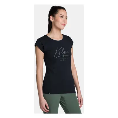 Women's cotton T-shirt Kilpi LOS-W Black