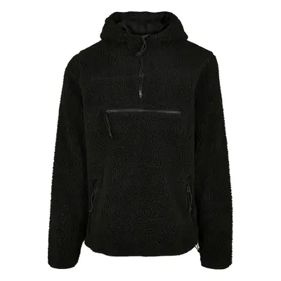 Teddyfleece Worker Pullover Jacket Black