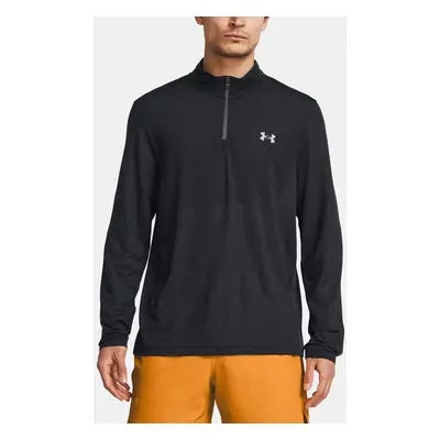 Under Armour UA SEAMLESS STRIDE 1/4 ZIP-GRY T-Shirt - Men's