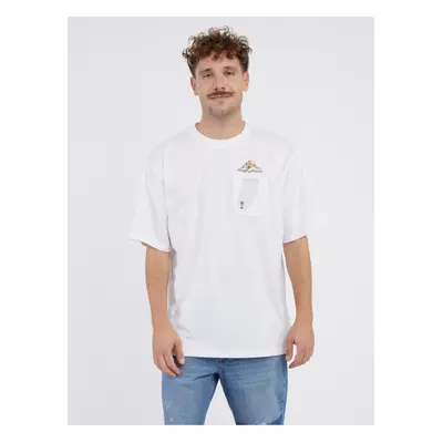 White Men's T-shirt Converse - Men