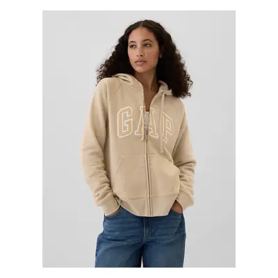 GAP Zip-up hoodie with logo - Women's