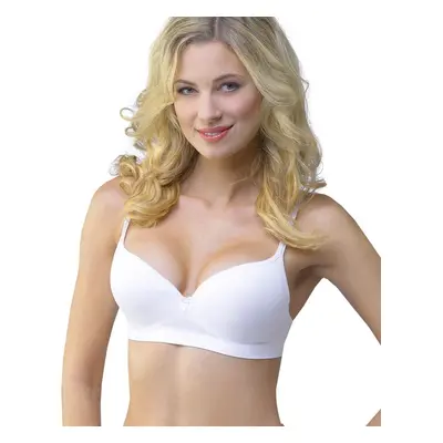 Women's bra Gina reinforced with underwire white