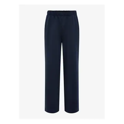 Dark blue girls' sweatpants ONLY Scarlett - Girls