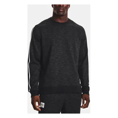 Under Armour Sweatshirt UA Essential Heritge Flc Crw-BLK - Mens