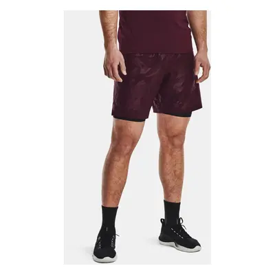 Under Armour Shorts UA Woven Emboss Short-MRN - Men