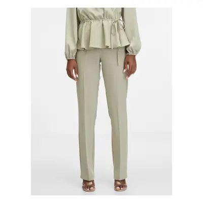 Khaki women's trousers ORSAY - Women's