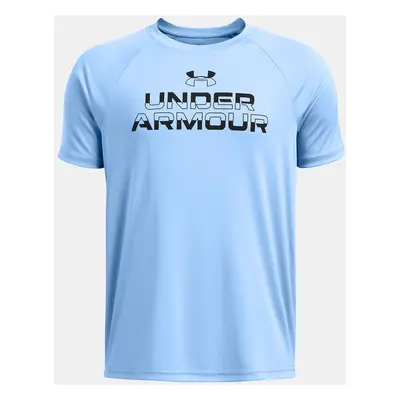 Under Armour Boys' T-shirt UA Tech Split Wordmark SS - Boys