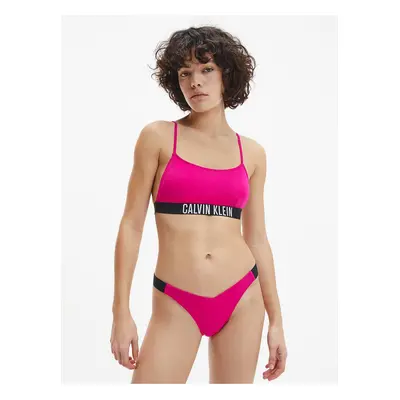 Women's Dark Pink Women's Swimsuit Bottoms Calvin Klein Underwear - Women