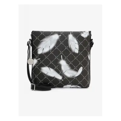 Tamaris Anastasia Classic Black patterned crossbody handbag - Women