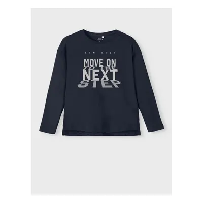 Dark blue boys long sleeve t-shirt name it Vob - Boys