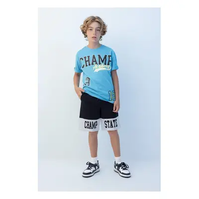 DEFACTO Boys' Printed Shorts