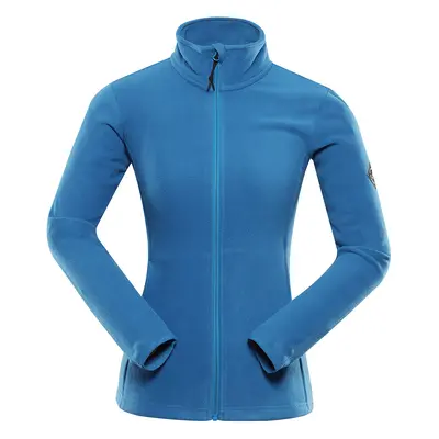 Women's fleece sweatshirt ALPINE PRO SIUSA vallarta blue