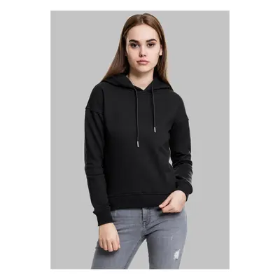 Women's black hooded jacket