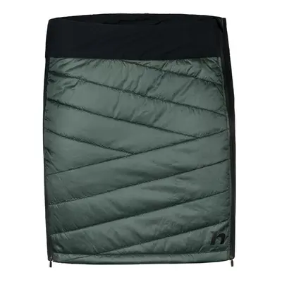 Women's insulated quilted skirt Hannah ALLY dark forest/anthracite