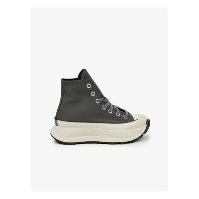 Grey Ankle Sneakers on the Converse Chuck AT CX Platform - Women