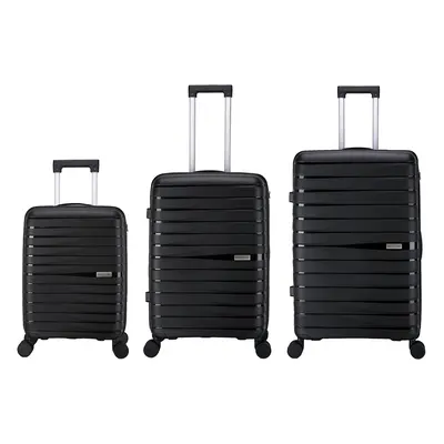 Semiline Unisex's 3-in-1 PP Suitcases Set T5794-0