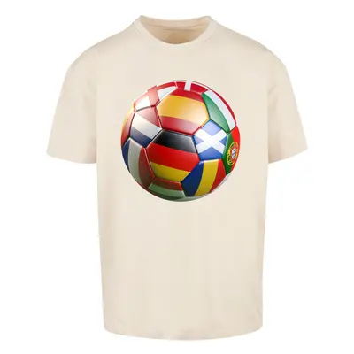 Men's T-Shirt Football's coming Home Europe Tour - cream