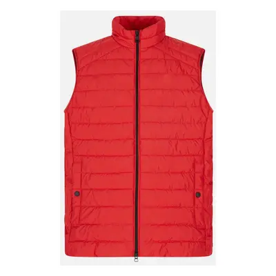 Red men's down vest Geox Kennet - Men's