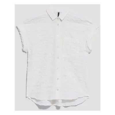 WOMEN'S SHIRT L-KO-4022 WHITE