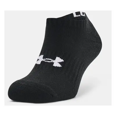 Under Armour Socks Core No Show 3Pk-BLK - unisex