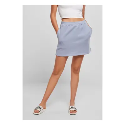 Women's bio terry mini skirt violablue