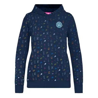 Girls' sweatshirt BIDI BADU Aisosa Lifestyle Hoody Dark Blue, Mixed cm