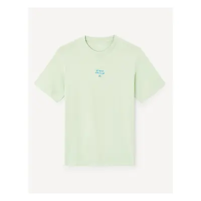 Celio Cotton T-shirt Jeword - Men's