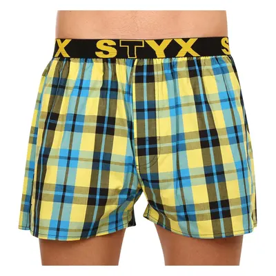 Men's briefs Styx sports rubber multicolored