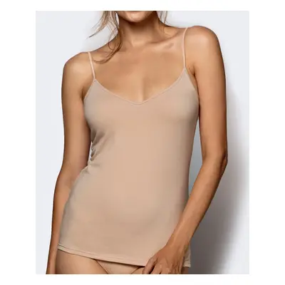 Women's Tank Top with Thin Straps ATLANTIC - beige