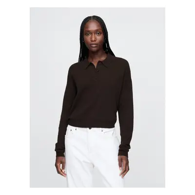 GAP CashSoft Polo Sweater - Women's