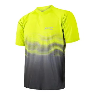 Men's Jersey Sensor Cyklo Brave Neon Yellow