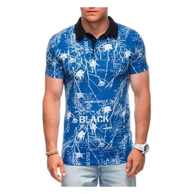 Edoti Printed Men's Polo Shirt